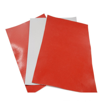 Heat resistant silicone coated fiberglass fabric